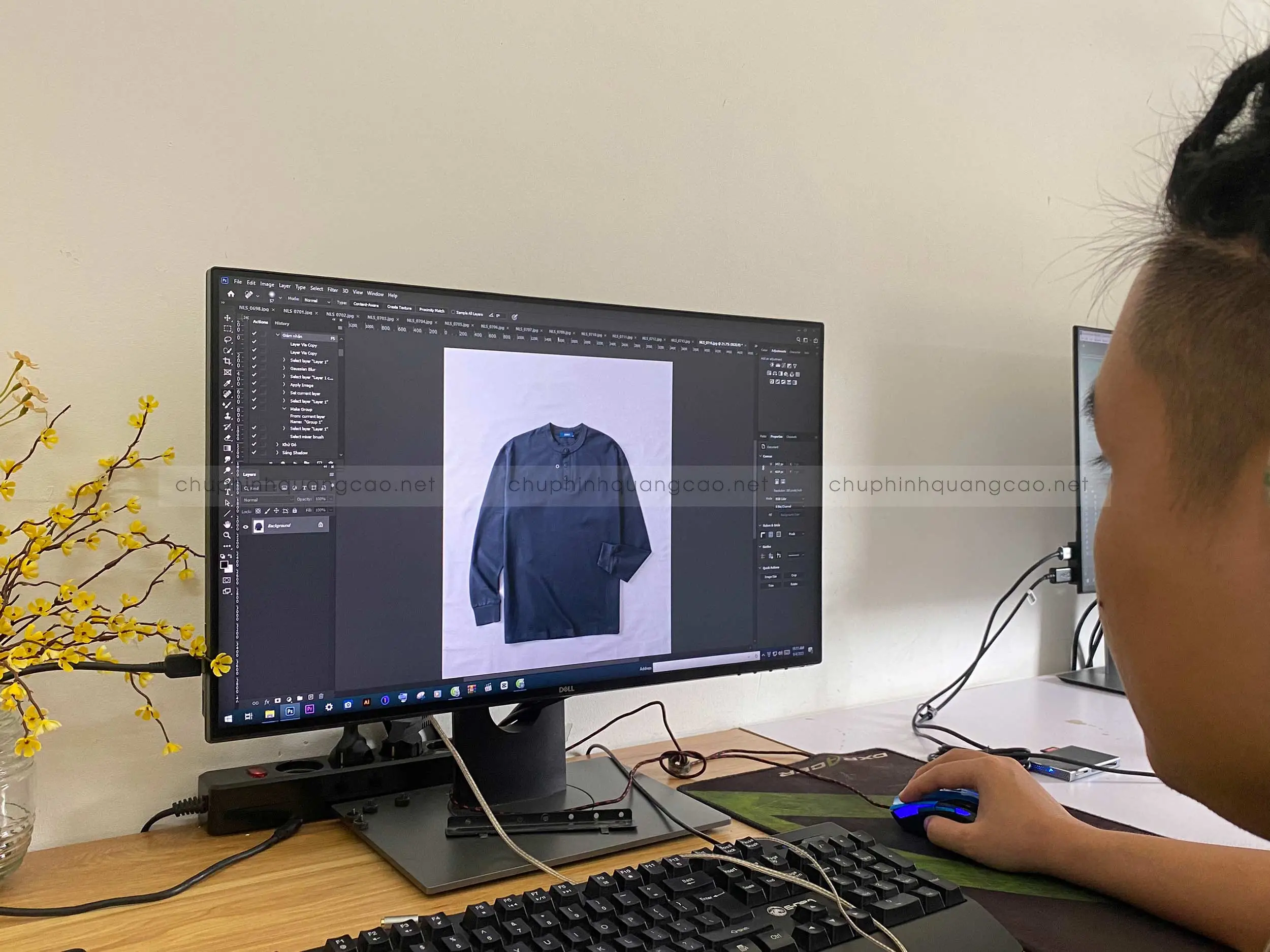 chỉnh sửa hình ảnh quần áo